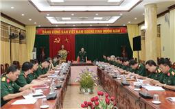 Đảng ủy Quân khu tổ chức hội nghị tham khảo ý kiến xây dựng tổ chức, biên chế Lữ đoàn 575